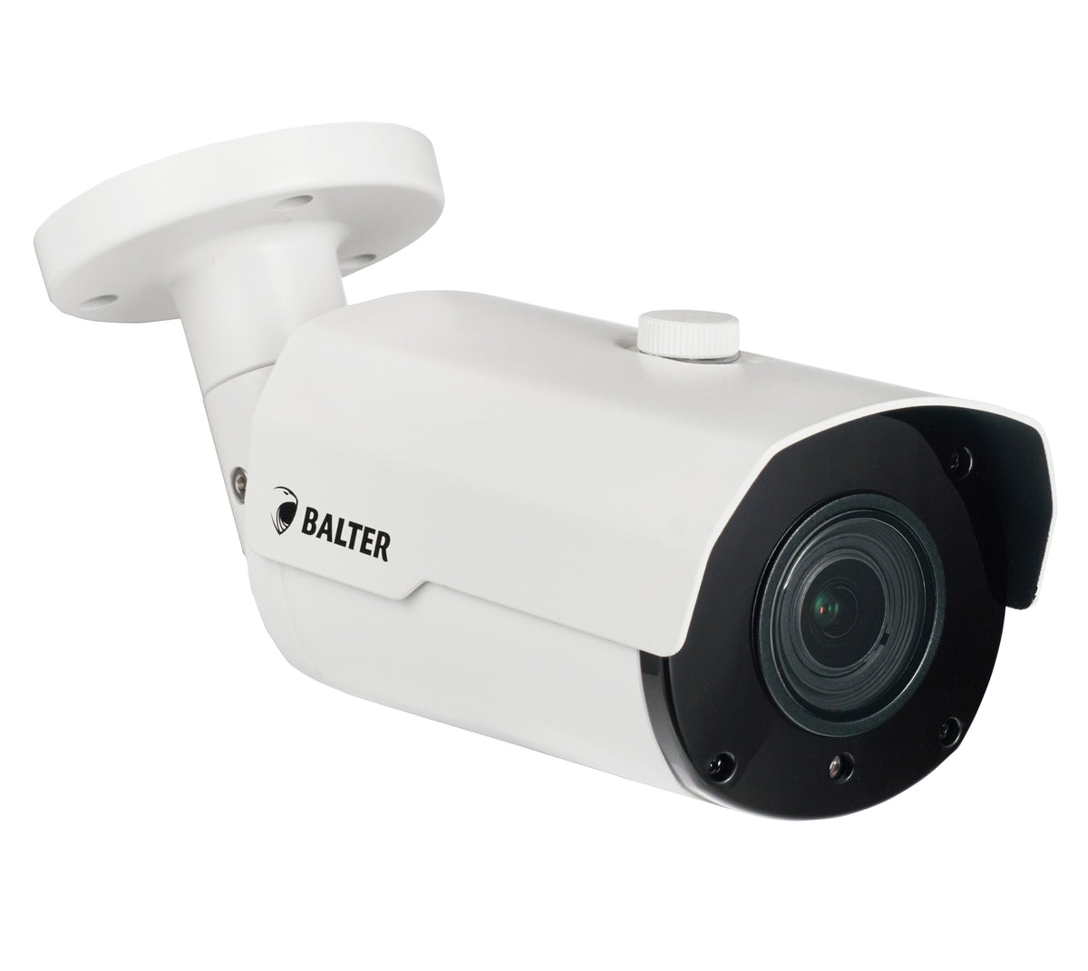BALTER 5.0MP EXIR TVI / CVI / AHD / CVBS Außenkamera, 2.8-12mm Motorzoom, Autofokus, Nachtsicht 40m, 2560x1944p, Smart-IR, 12