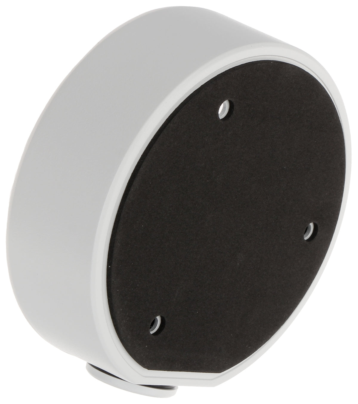 BALTER X Anschlussdose / Junction Box für ECO mini Eyeball Kameras mit Fixbrennweite, D117 x 36 mm, Aluminium, Weiß – BCC-A2