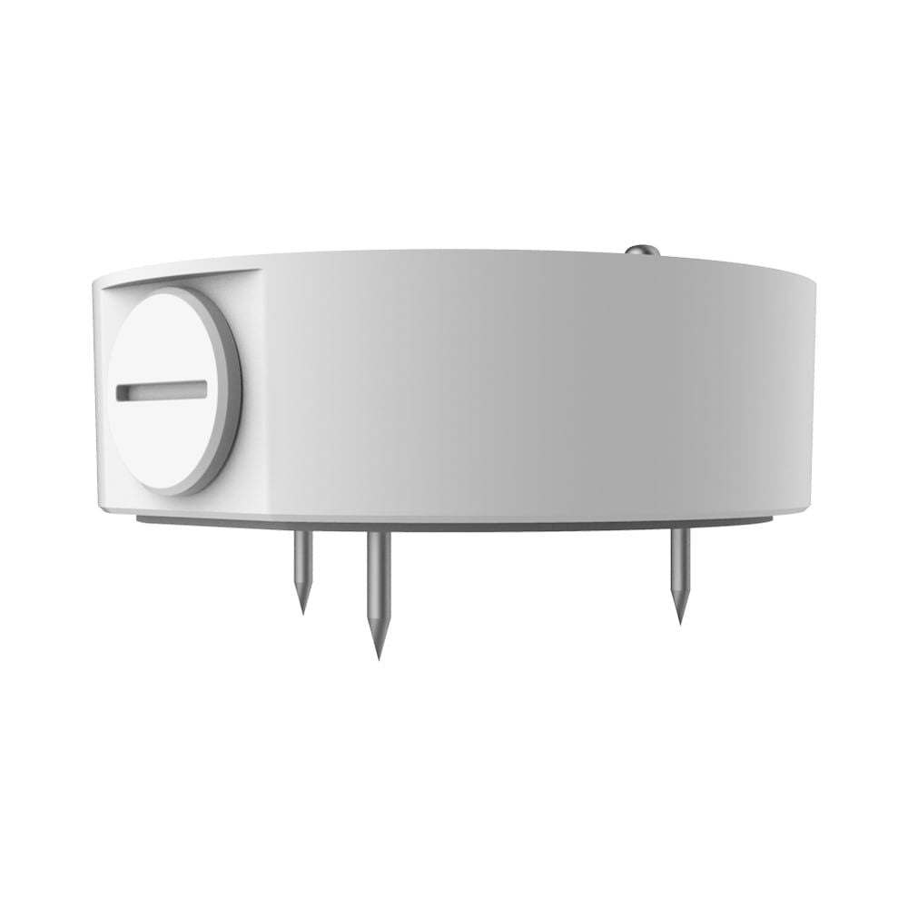 BALTER X Anschlussdose / Junction Box für ECO mini Eyeball Kameras mit Fixbrennweite, D117 x 36 mm, Aluminium, Weiß – BCC-A2