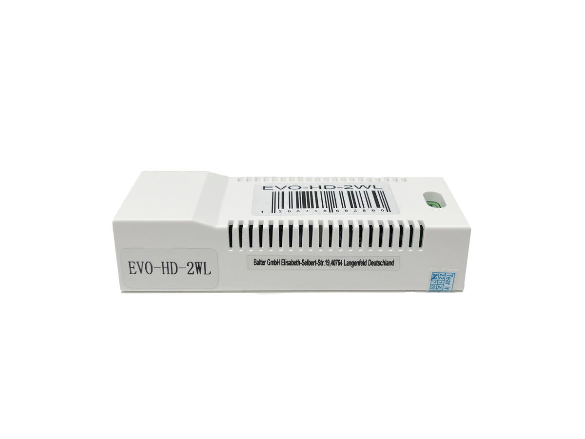 BALTER EVO HD 2-Draht-Bus zu LAN Konverter, 1 BUS-Anschluss, 1 RJ45-Anschluss, Led-Anzeige für den Betriebsstatus, funktioni