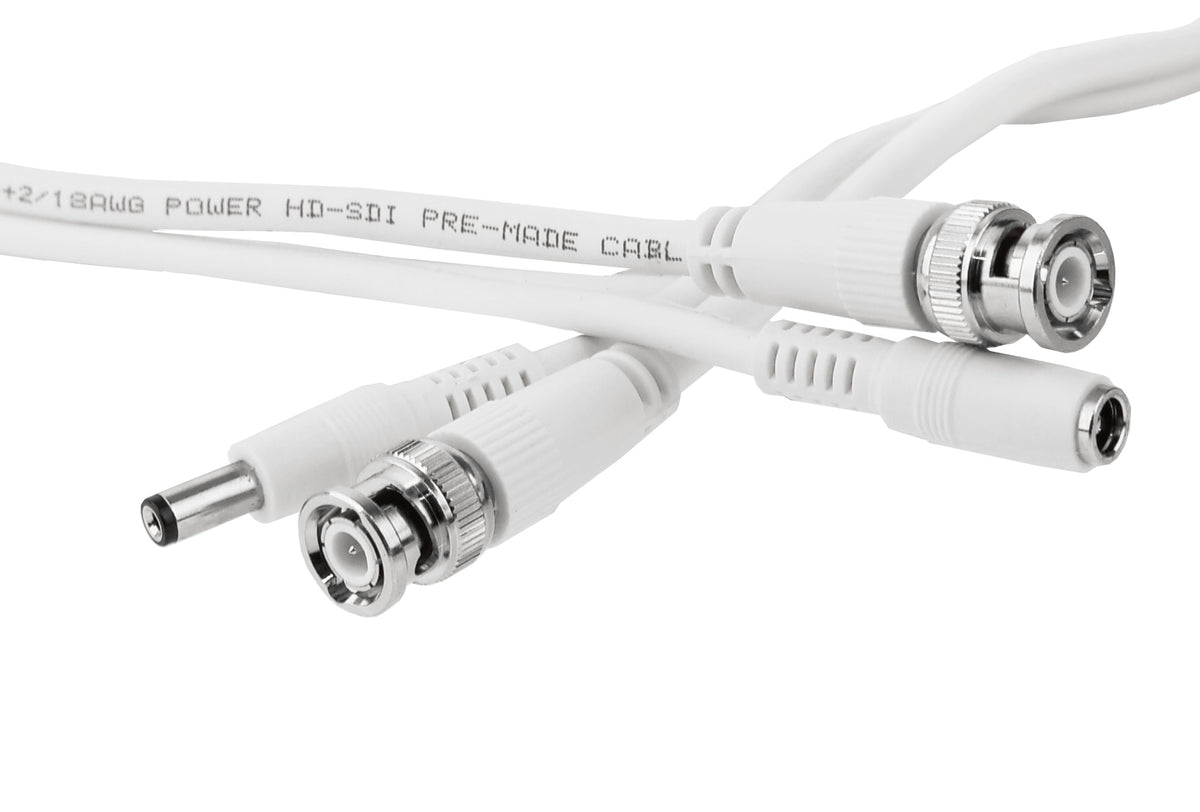 30 Meter Kombikabel (Video/Strom) für Analog / HD-SDI / HD-TVI / Analog HD, RG59, 75 Ohm – Koax30