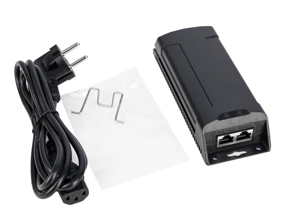Gigabit PoE Plus Injector, 30 Watt Leistung, 10/100/1000Mbps – POE-106G