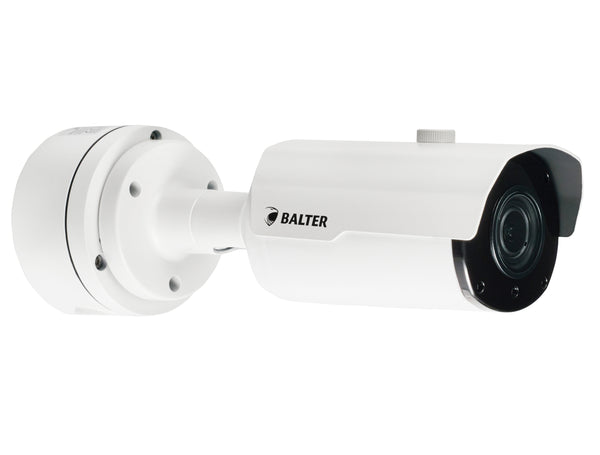 BALTER 5.0MP EXIR TVI / CVI / AHD / CVBS Außenkamera, 2.8-12mm Motorzoom, Autofokus, Nachtsicht 40m, 2560x1944p, Smart-IR, 12