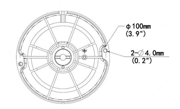 BALTER X ECO Vandalensichere IP Dome-Kamera mit 8.0MP, 2.8mm, Nachtsicht 30m, WDR 120dB, VCA, Privatzonen, PoE/12V DC, IK10, 