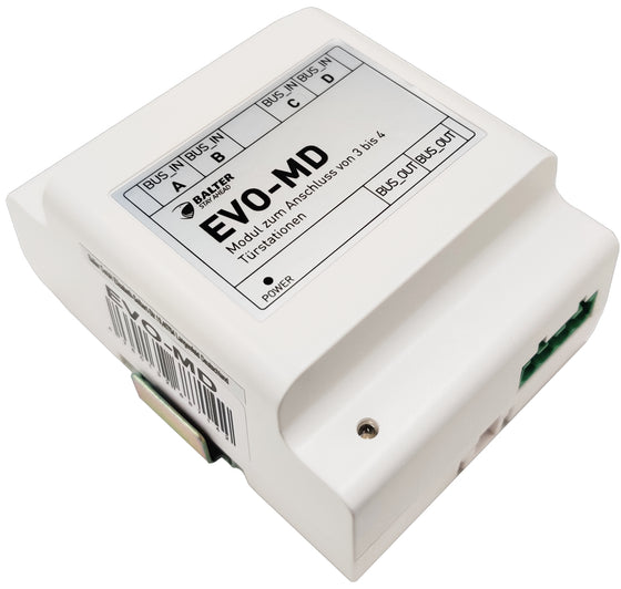 BALTER EVO 4-way distributor, 2-wire BUS technology, BUS distributor for up to 4 door stations